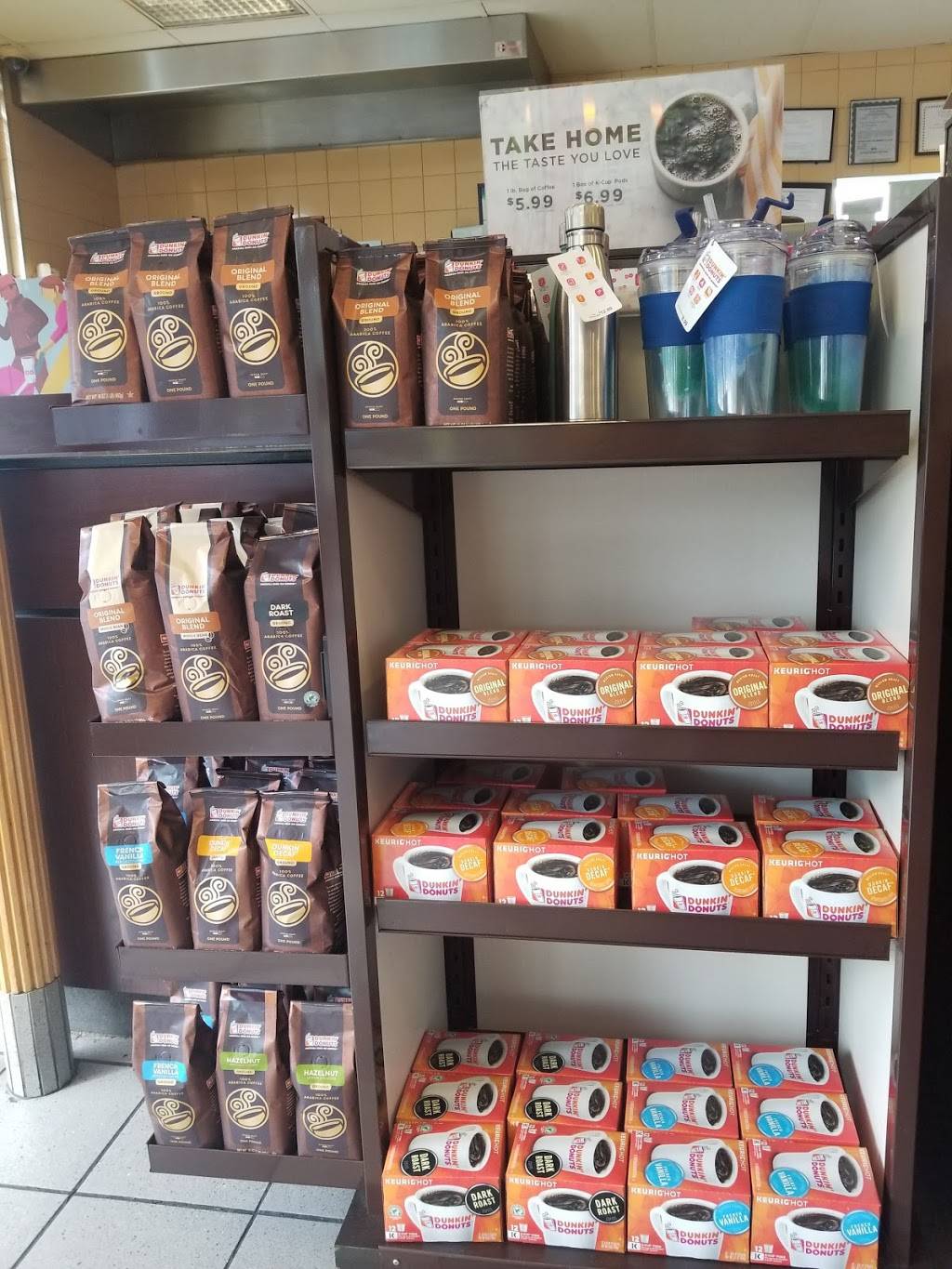 Dunkin | bakery | 134 Pleasant St, Attleboro, MA 02703, USA | 5082228758 OR +1 508-222-8758