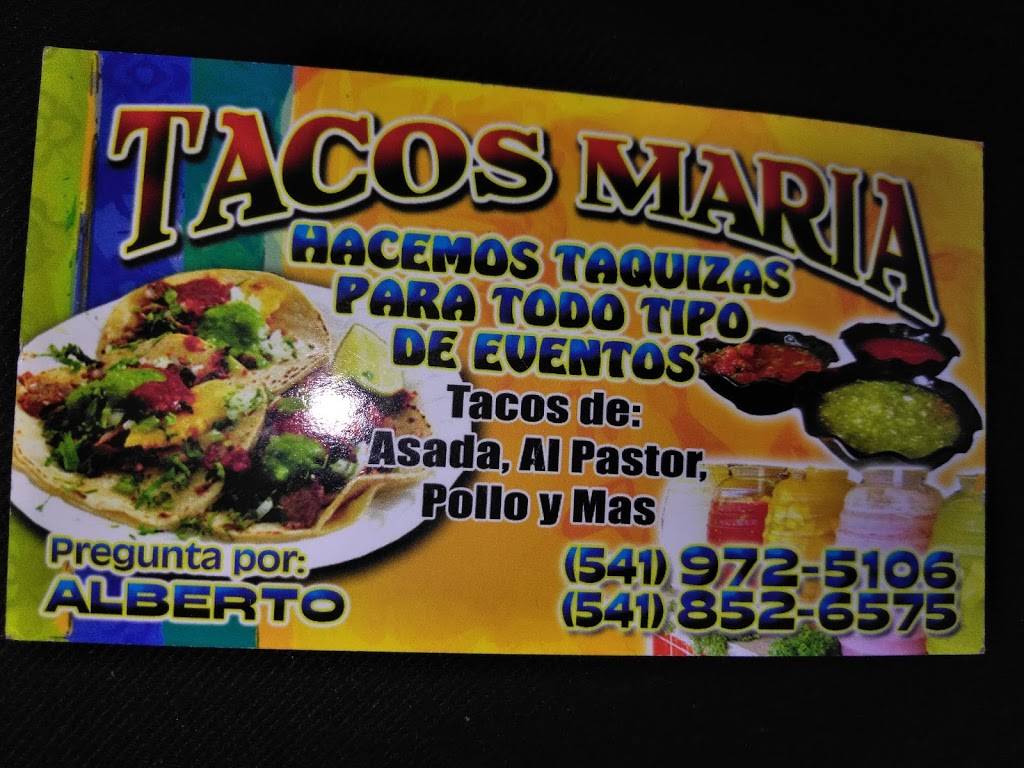 Tacos Maria | restaurant | 102 Thomason Ln, Eugene, OR 97402, USA | 5419725106 OR +1 541-972-5106