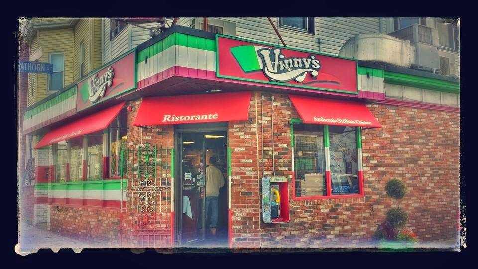 Vinnys Ristorante | meal takeaway | 76 Broadway, Somerville, MA 02145, USA | 6176281921 OR +1 617-628-1921