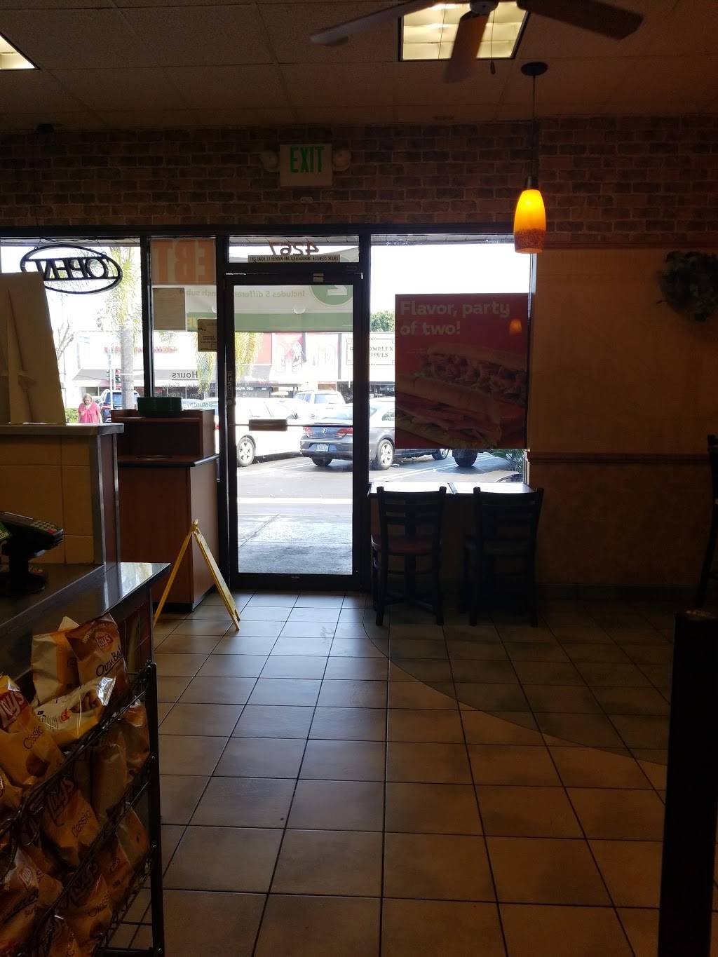 Subway Restaurants | restaurant | 4267 Atlantic Ave, Long Beach, CA 90807, USA | 5624262678 OR +1 562-426-2678