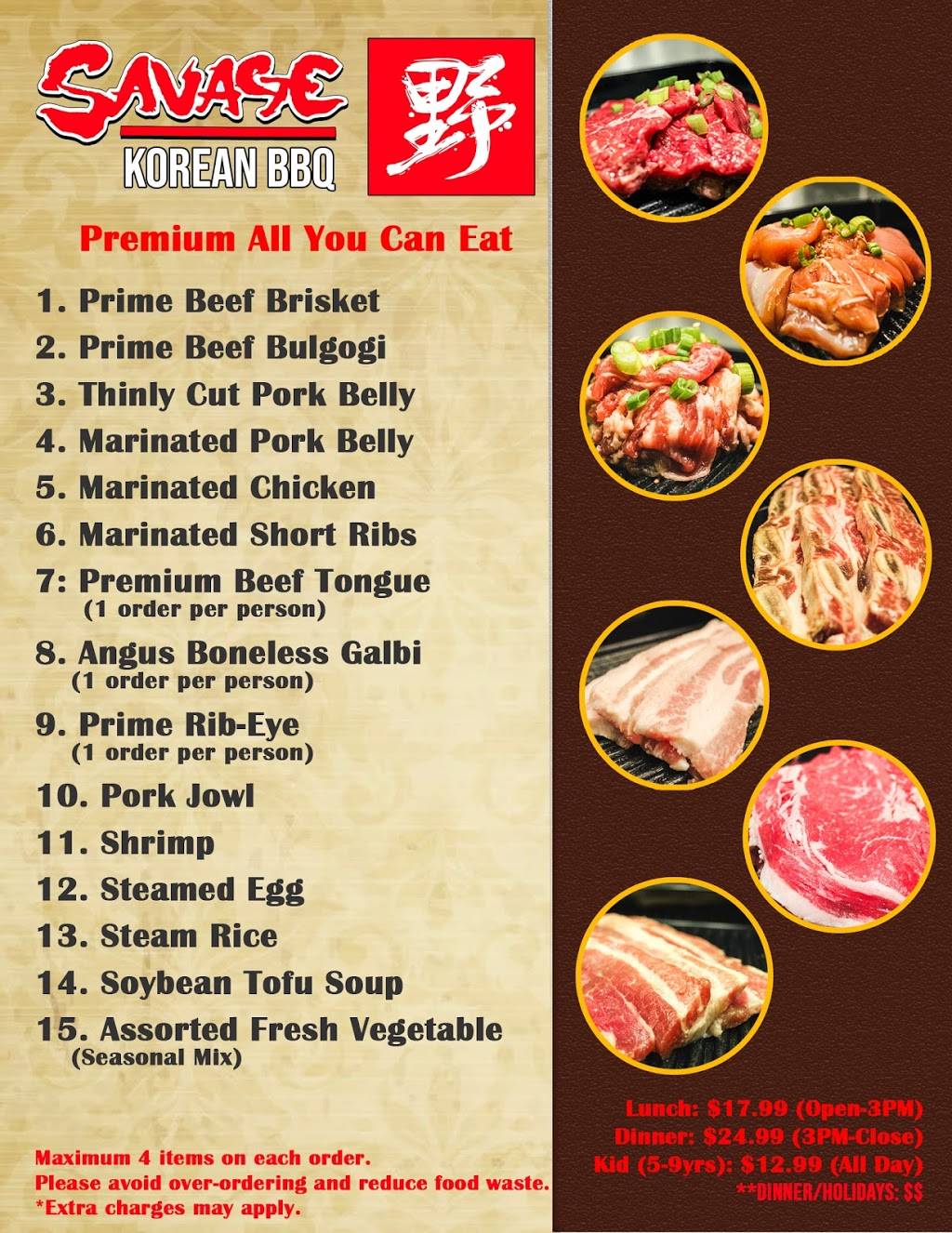 Savage Korean BBQ | restaurant | 9309 Foothill Blvd Ste. A, Rancho Cucamonga, CA 91730, USA | 9094818855 OR +1 909-481-8855