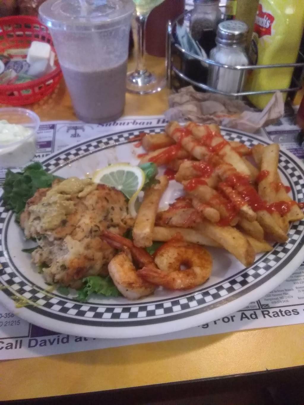 Suburban House | restaurant | 1700 Reisterstown Rd #105, Pikesville, MD 21208, USA | 4104847775 OR +1 410-484-7775