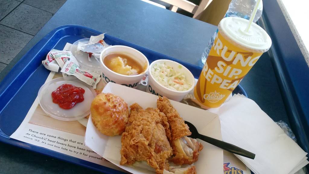 Churchs Chicken | restaurant | 24440 A Allessandro Blvd, Moreno Valley, CA 92553, USA | 9514136615 OR +1 951-413-6615