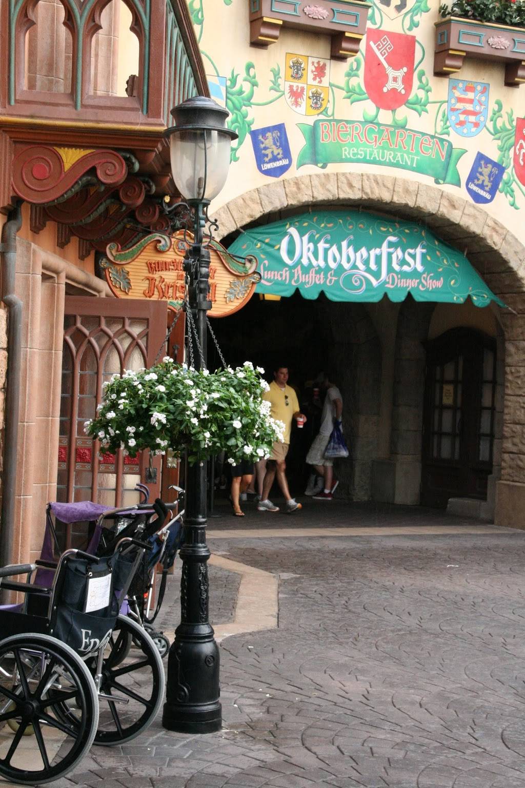 Biergarten Restaurant | restaurant | 1510 Avenue of the Stars, Orlando, FL 32836, USA | 4079393463 OR +1 407-939-3463