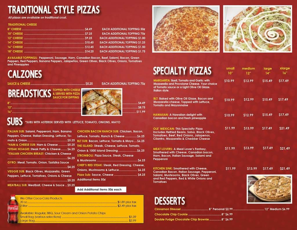 Pizza Chef | restaurant | 957 E Main St, Chillicothe, OH 45601, USA | 7407743700 OR +1 740-774-3700