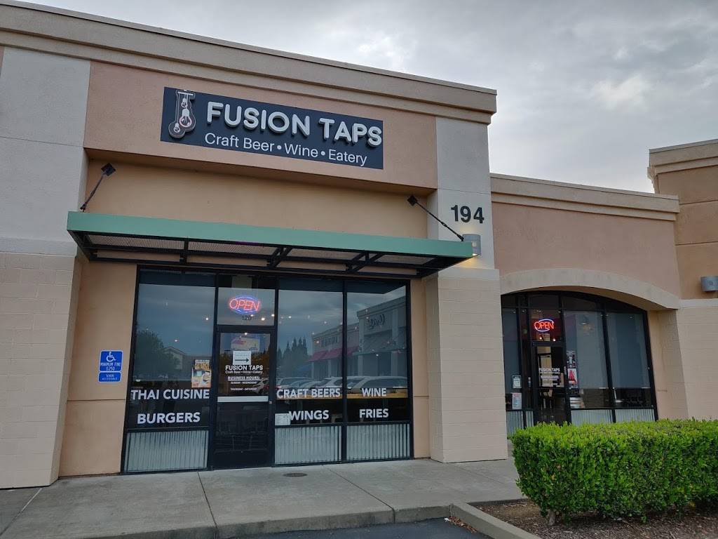Fusion Taps | restaurant | 194 Blue Ravine Rd #120, Folsom, CA 95630, USA | 9167908324 OR +1 916-790-8324