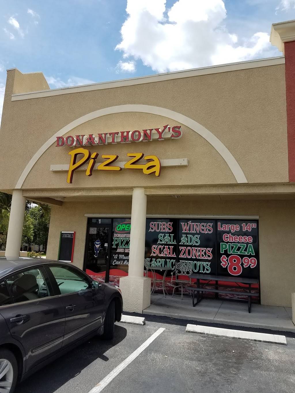DONANTHONYS PIZZA | restaurant | 303 NE 3rd Ave, Cape Coral, FL 33909, USA | 2396738023 OR +1 239-673-8023
