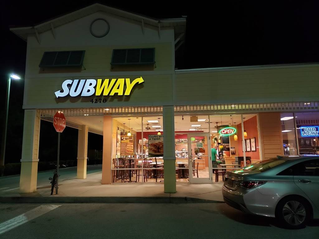 Subway | restaurant | 4270 Minton Rd, Palm Bay, FL 32907, USA | 3217233043 OR +1 321-723-3043