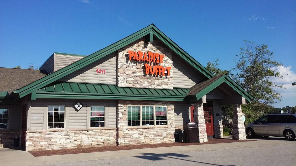 Paradise Buffet | restaurant | 1411 Shook Dr, Auburn, IN 46706, USA | 2609256966 OR +1 260-925-6966