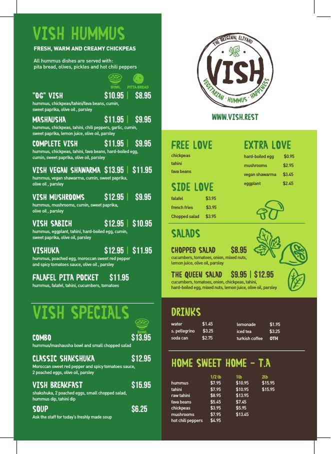 Hummus Vish | restaurant | 6-8 Washington St, Tenafly, NJ 07670, USA | 2012666949 OR +1 201-266-6949