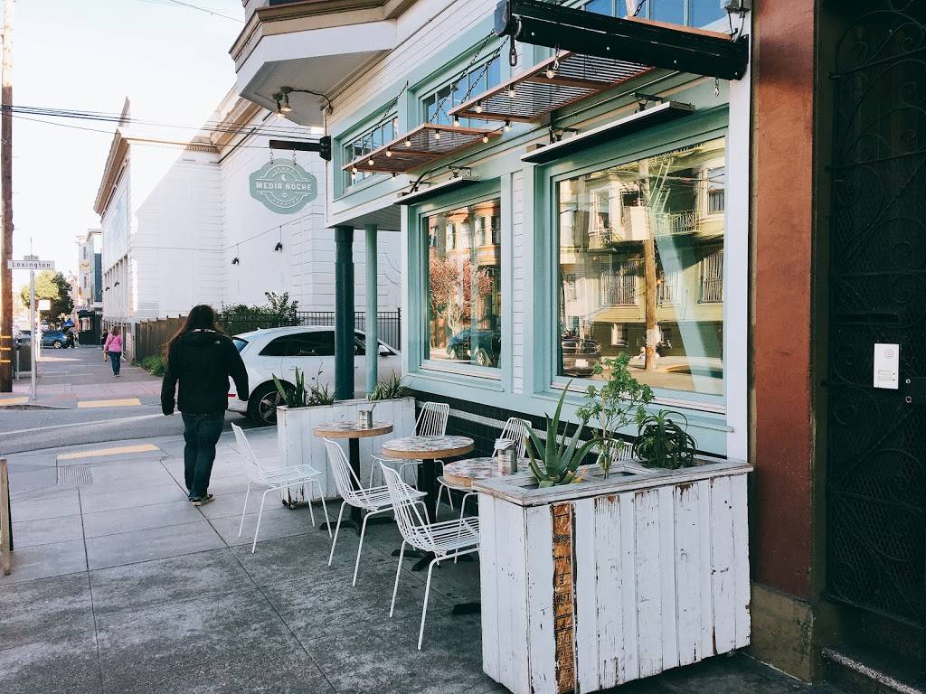 Media Noche | restaurant | 3465 19th St, San Francisco, CA 94110, USA | 4156553904 OR +1 415-655-3904