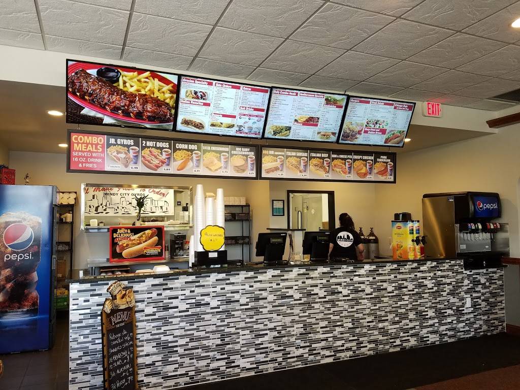 Windy City Gyros | restaurant | 5540 N Main St, Mishawaka, IN 46545, USA | 5747037575 OR +1 574-703-7575