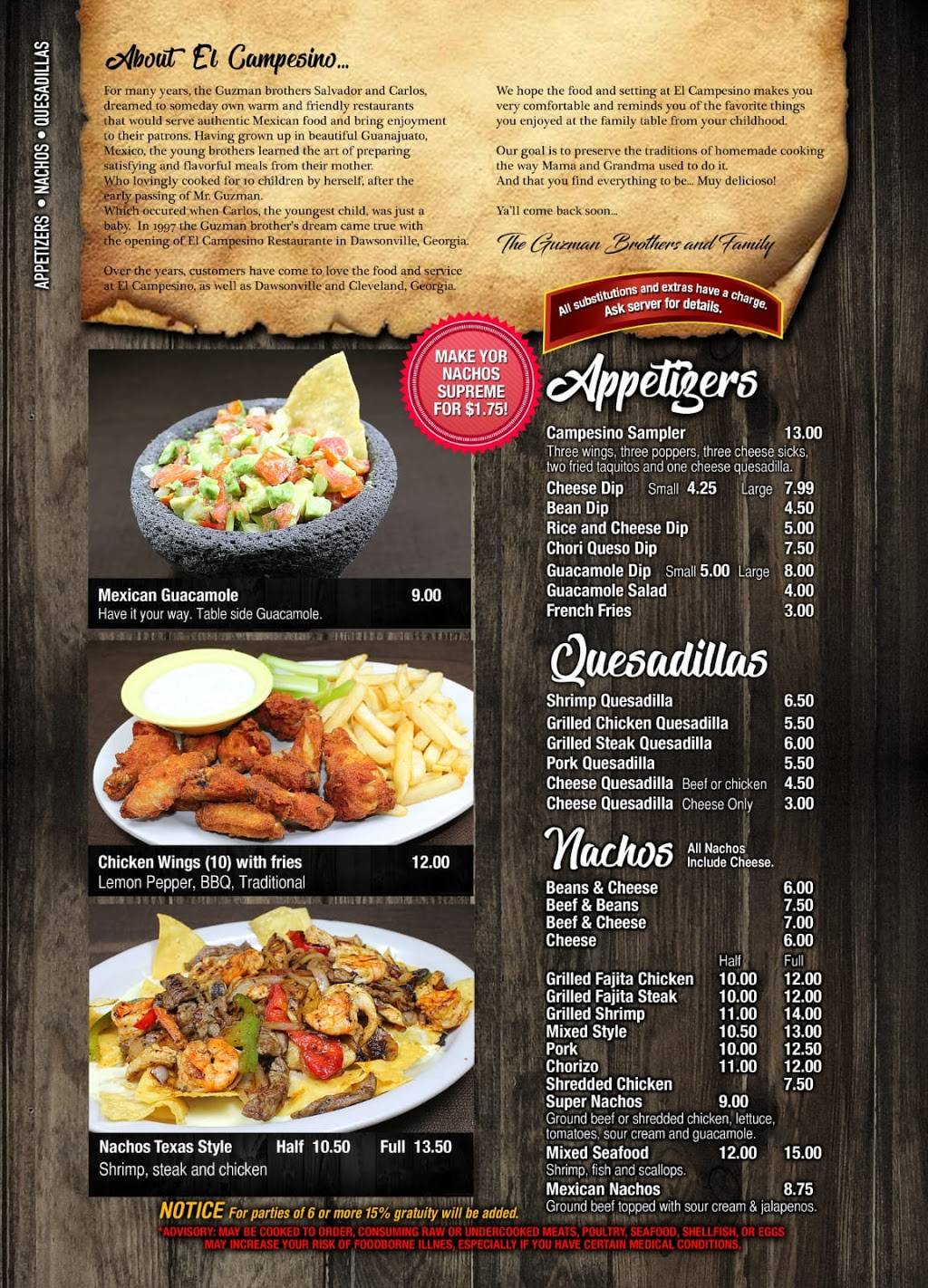El Campesino Mexican Restaurant | restaurant | 150 Pearl Nix Pkwy B-12, Gainesville, GA 30501, USA | 6789714894 OR +1 678-971-4894