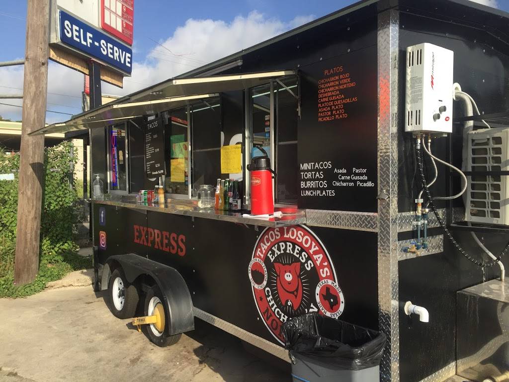 Tacos Losoya’s Express | restaurant | 6457 Camp Bullis Rd, San Antonio, TX 78257, USA | 2102942769 OR +1 210-294-2769