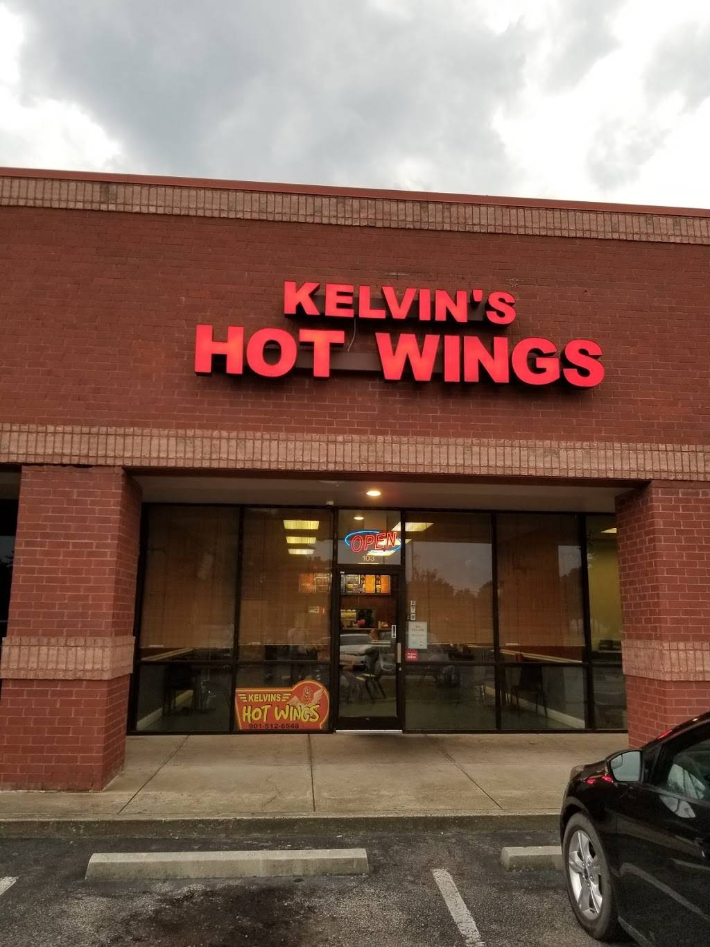 Kelvins Wings | restaurant | 8127-8195, Dexter Rd, Cordova, TN 38016, USA | 9015126548 OR +1 901-512-6548