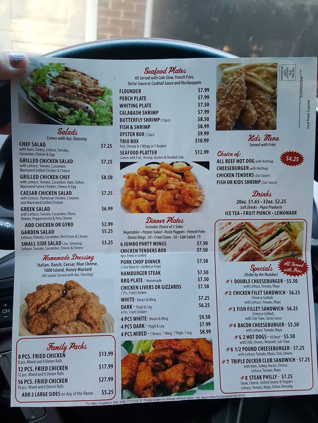 Chicken king lancaster | restaurant | 126 Elm St, Lancaster, SC 29720, USA | 8032867626 OR +1 803-286-7626