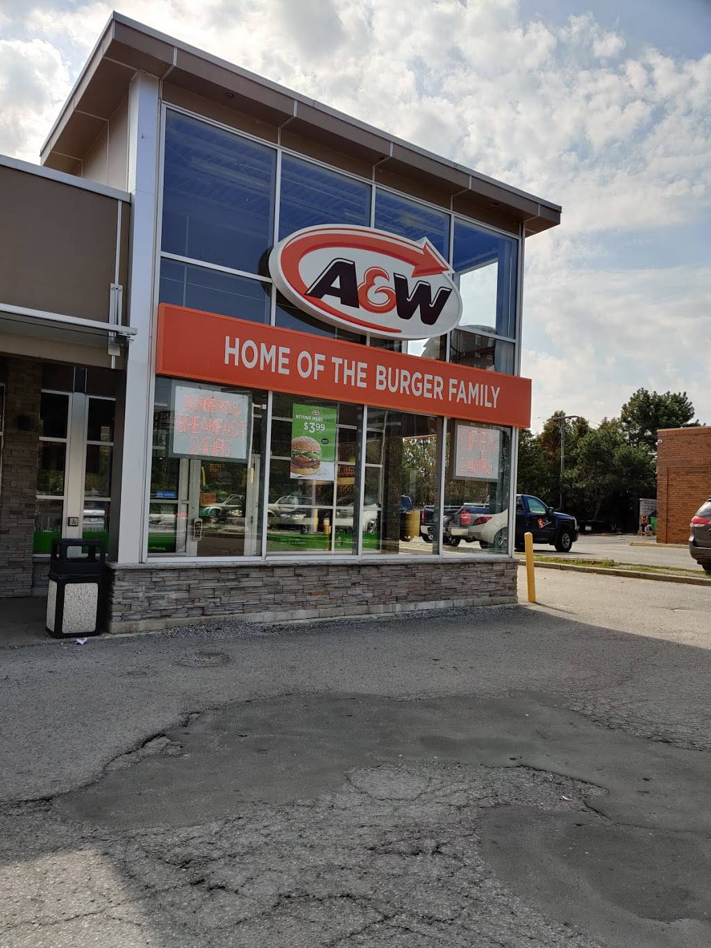 A&W Canada | restaurant | 3571 Sheppard Ave E, Scarborough, ON M1T 3K8, Canada | 4169012233 OR +1 416-901-2233