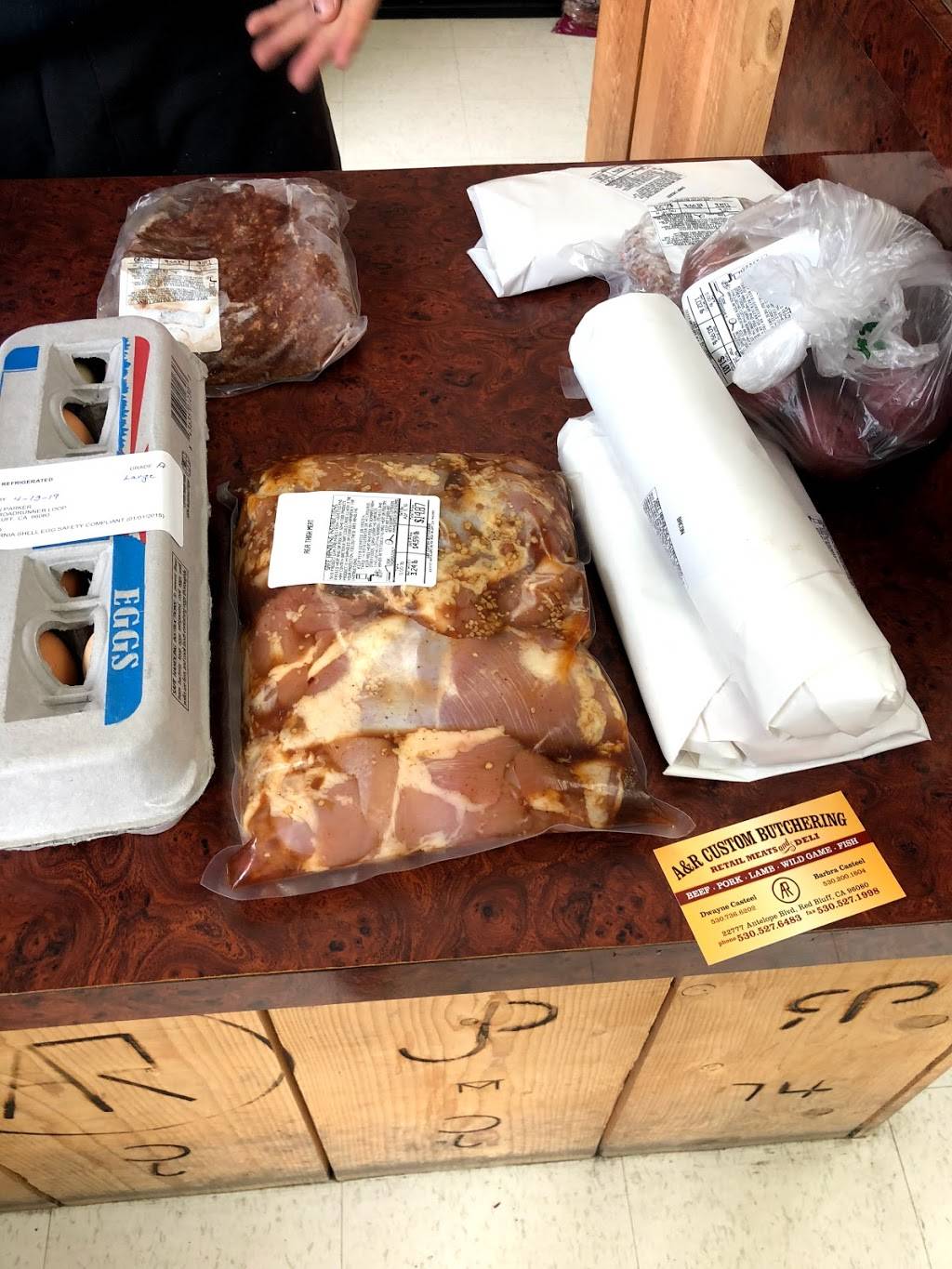 A & R Custom Butchering | restaurant | 22777 Antelope Blvd, Red Bluff, CA 96080, USA | 5305276483 OR +1 530-527-6483