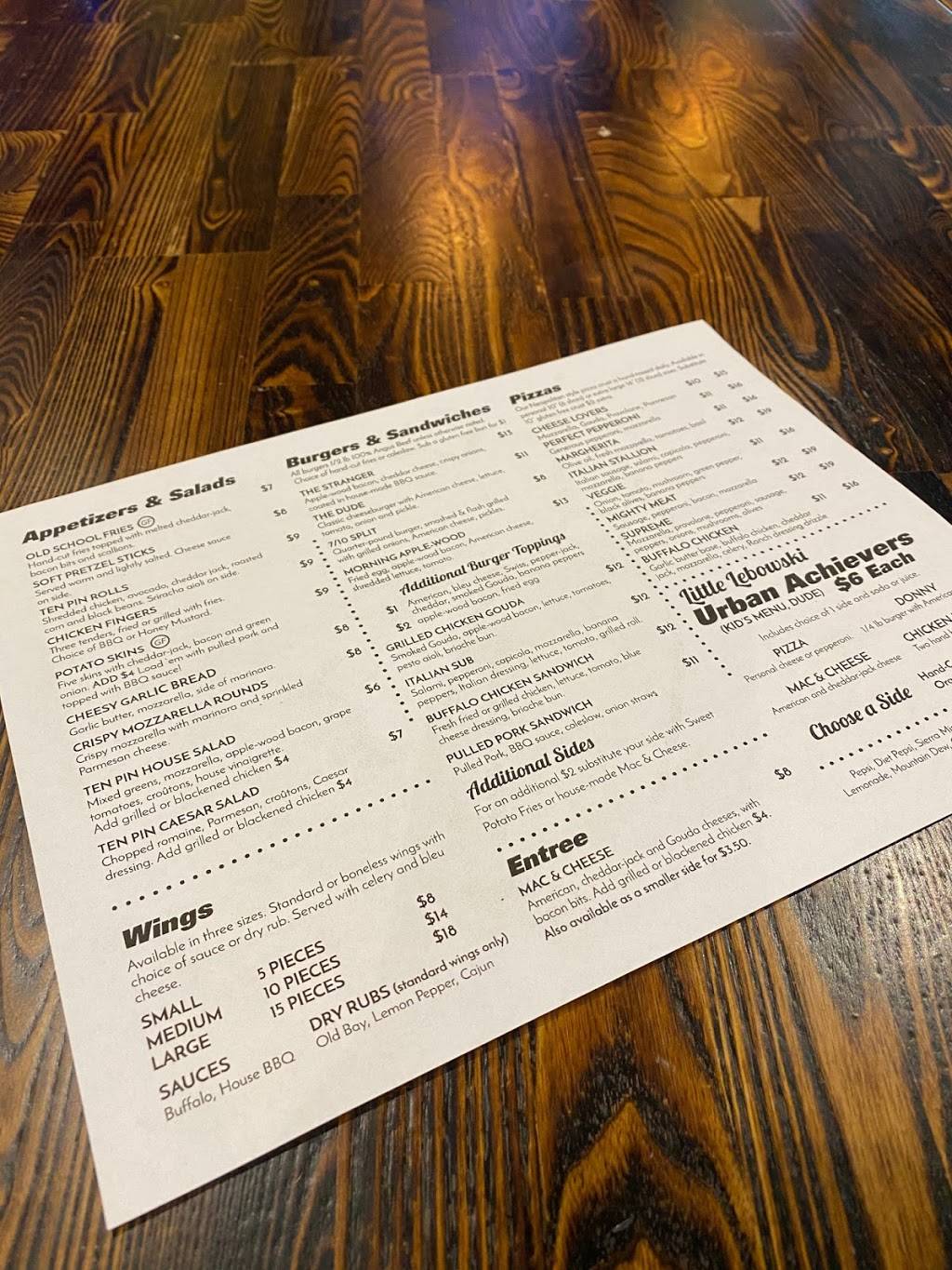 Ten Pin Pizza & More | restaurant | 5499 Ten Pin Alley, Hilliard, OH 43026, USA | 6148762475 OR +1 614-876-2475