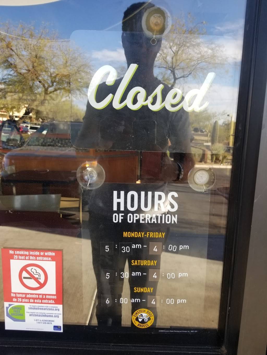 Einstein Bros. Bagels | cafe | 29605 N Cave Creek Rd Ste 112, Cave Creek, AZ 85331, USA | 4802149490 OR +1 480-214-9490