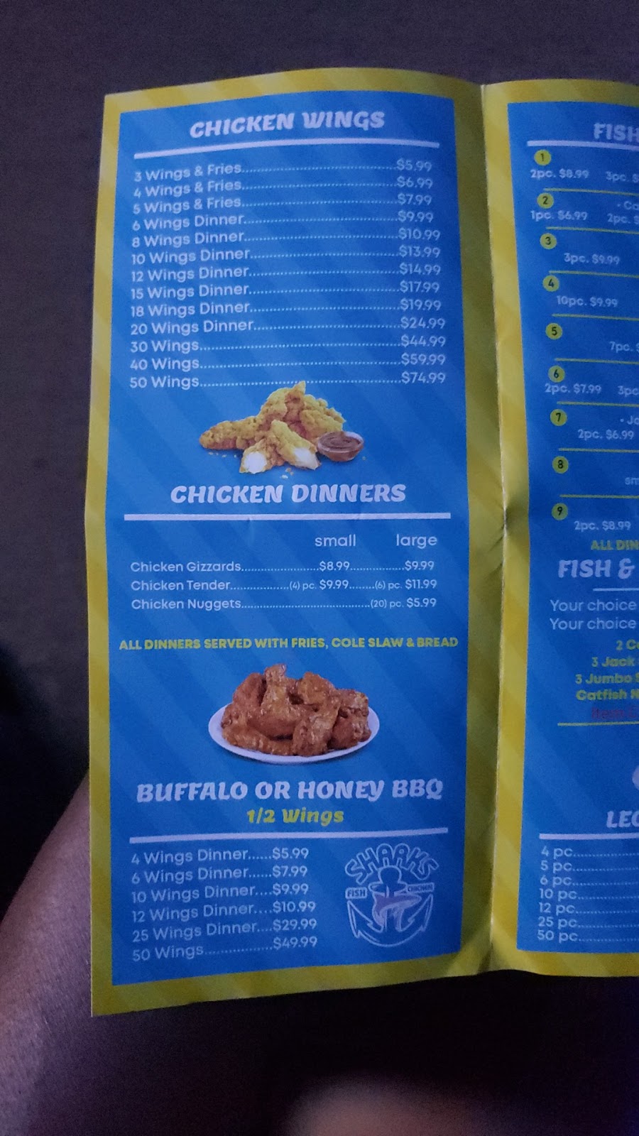 Sharks (Fish & Chicken) | restaurant | 344 E 95th St, Chicago, IL 60619, USA | 7737852000 OR +1 773-785-2000