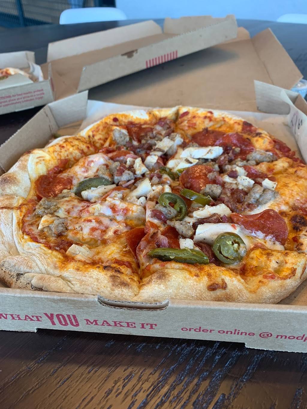 MOD Pizza | restaurant | 9605 Ten Gallon Dr, Fort Worth, TX 76123, USA | 6822685057 OR +1 682-268-5057