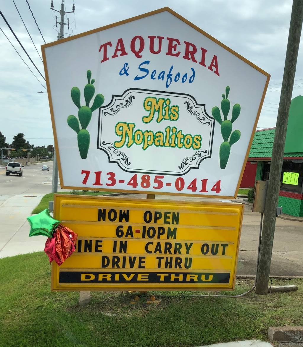 Mis Nopalitos | restaurant | 410 Richey St, Pasadena, TX 77506, USA | 7134850414 OR +1 713-485-0414