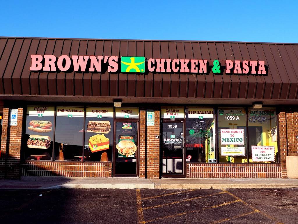 Browns Chicken | restaurant | 1059 W Golf Rd, Hoffman Estates, IL 60169, USA | 8475199158 OR +1 847-519-9158