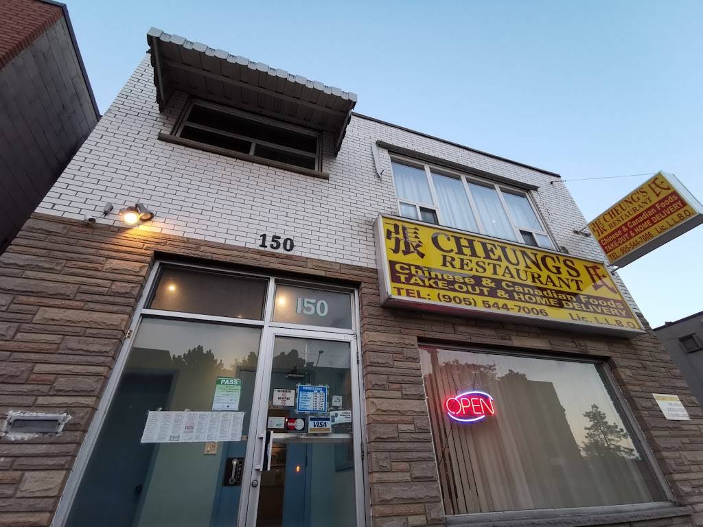 Cheungs Restaurant | restaurant | 150 Parkdale Ave N, Hamilton, ON L8H 5X2, Canada | 9055447006 OR +1 905-544-7006