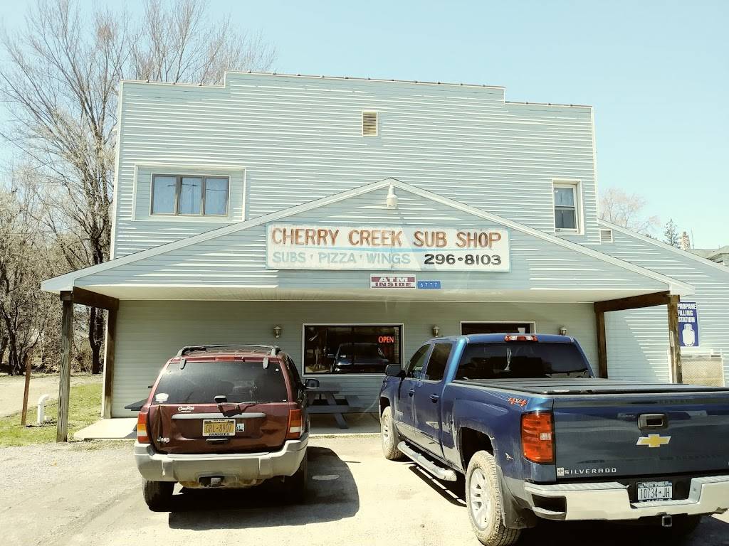Cherry Creek Sub Shop | restaurant | 6775 Main St, Cherry Creek, NY 14723, USA | 7162968103 OR +1 716-296-8103