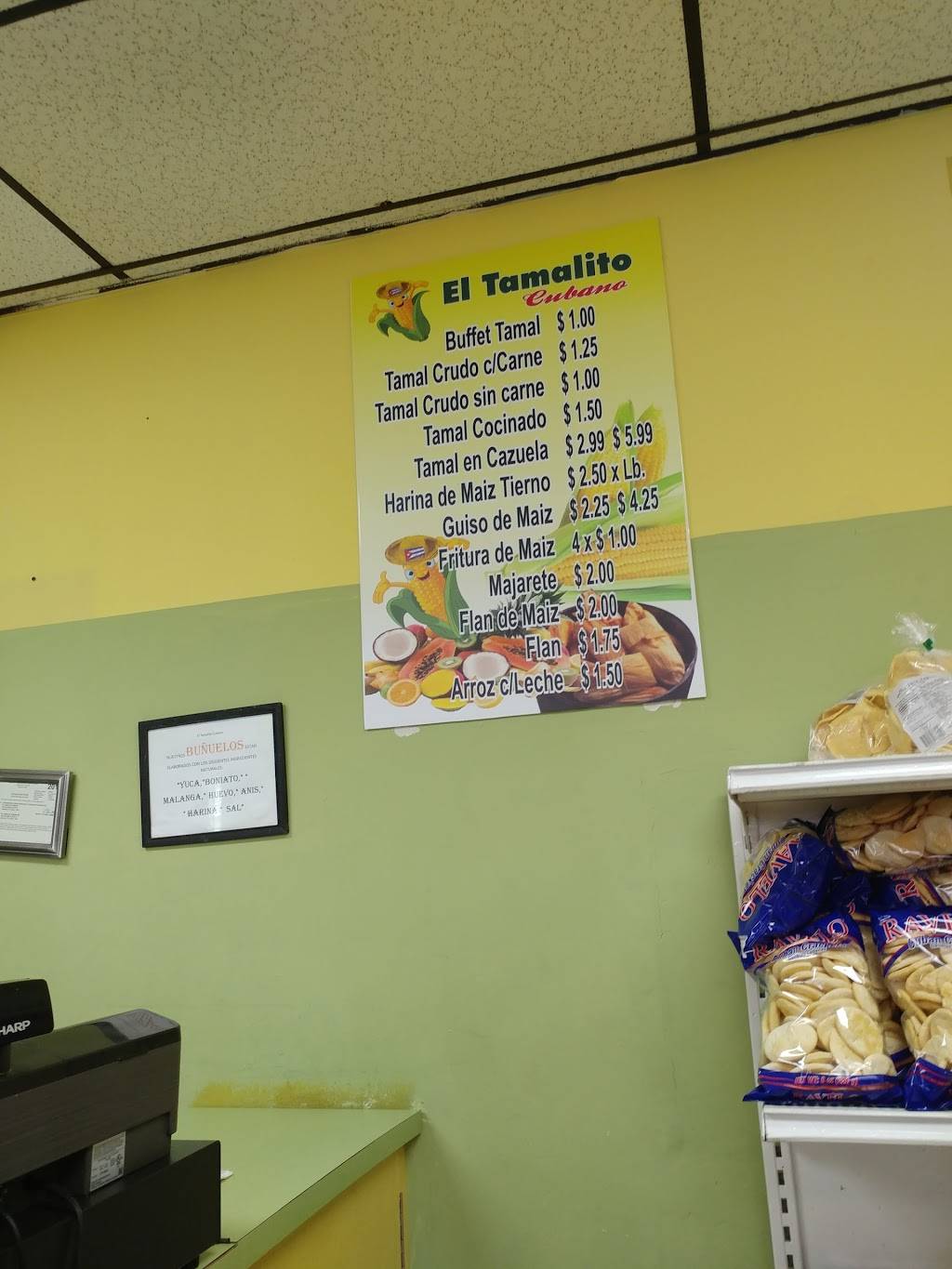 El Tamalito Cubano | restaurant | 1570 W 43rd Pl #10, Hialeah, FL 33012, USA | 3056988411 OR +1 305-698-8411