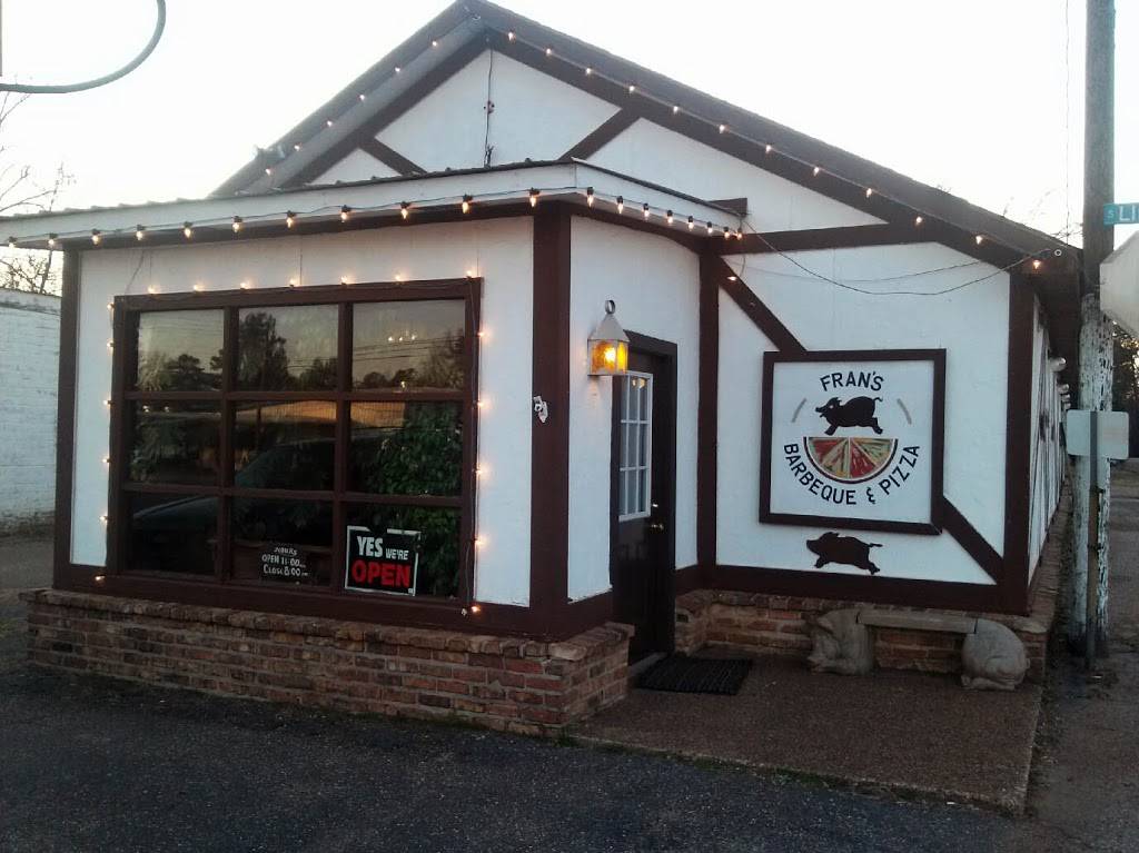 Frans Barbecue & Pizza | restaurant | 900 Linda Dr, Daingerfield, TX 75638, USA | 9036452461 OR +1 903-645-2461