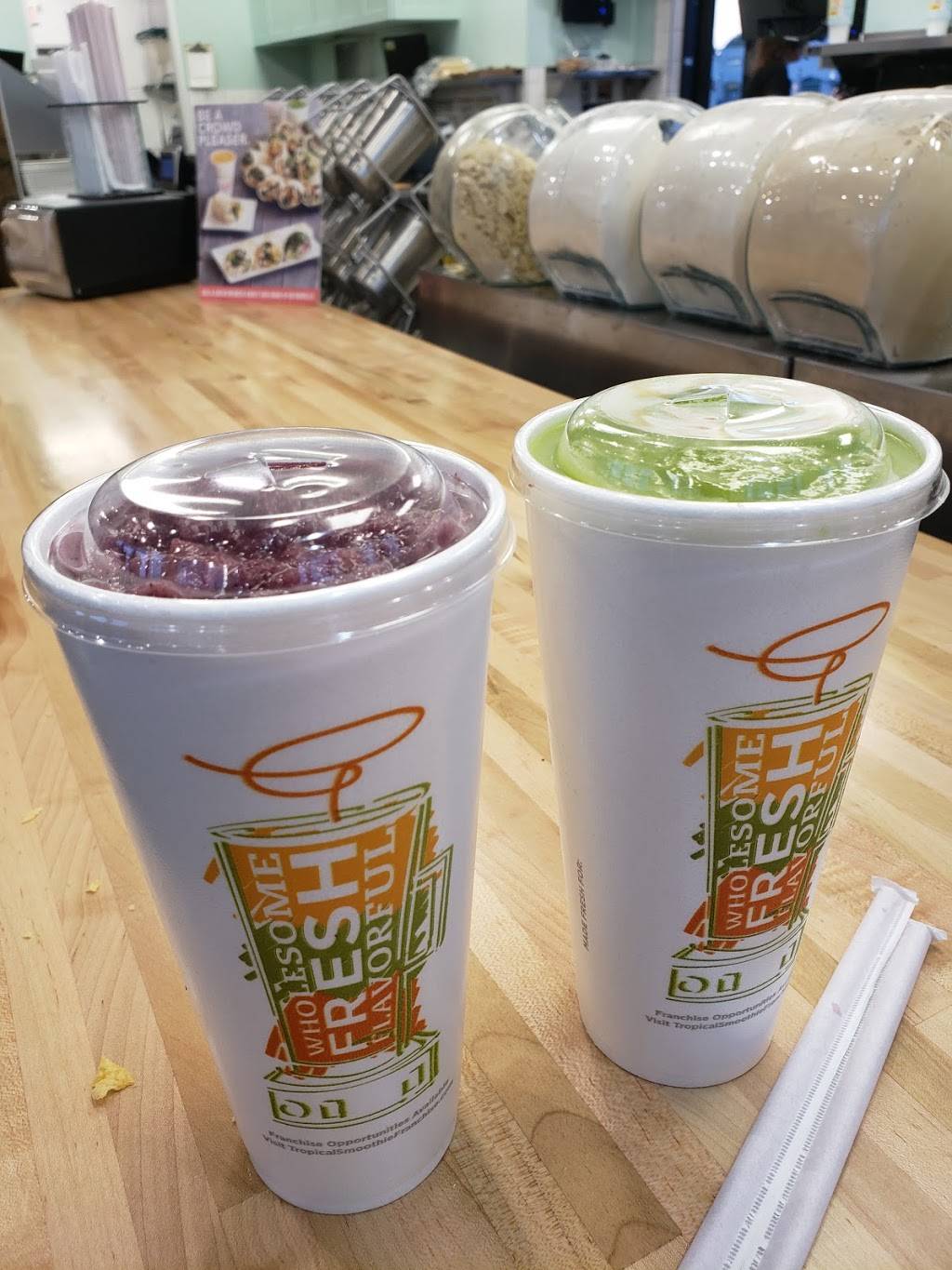 Tropical Smoothie Cafe | restaurant | 10826 S Memorial Dr, Tulsa, OK 74133, USA | 9182890263 OR +1 918-289-0263