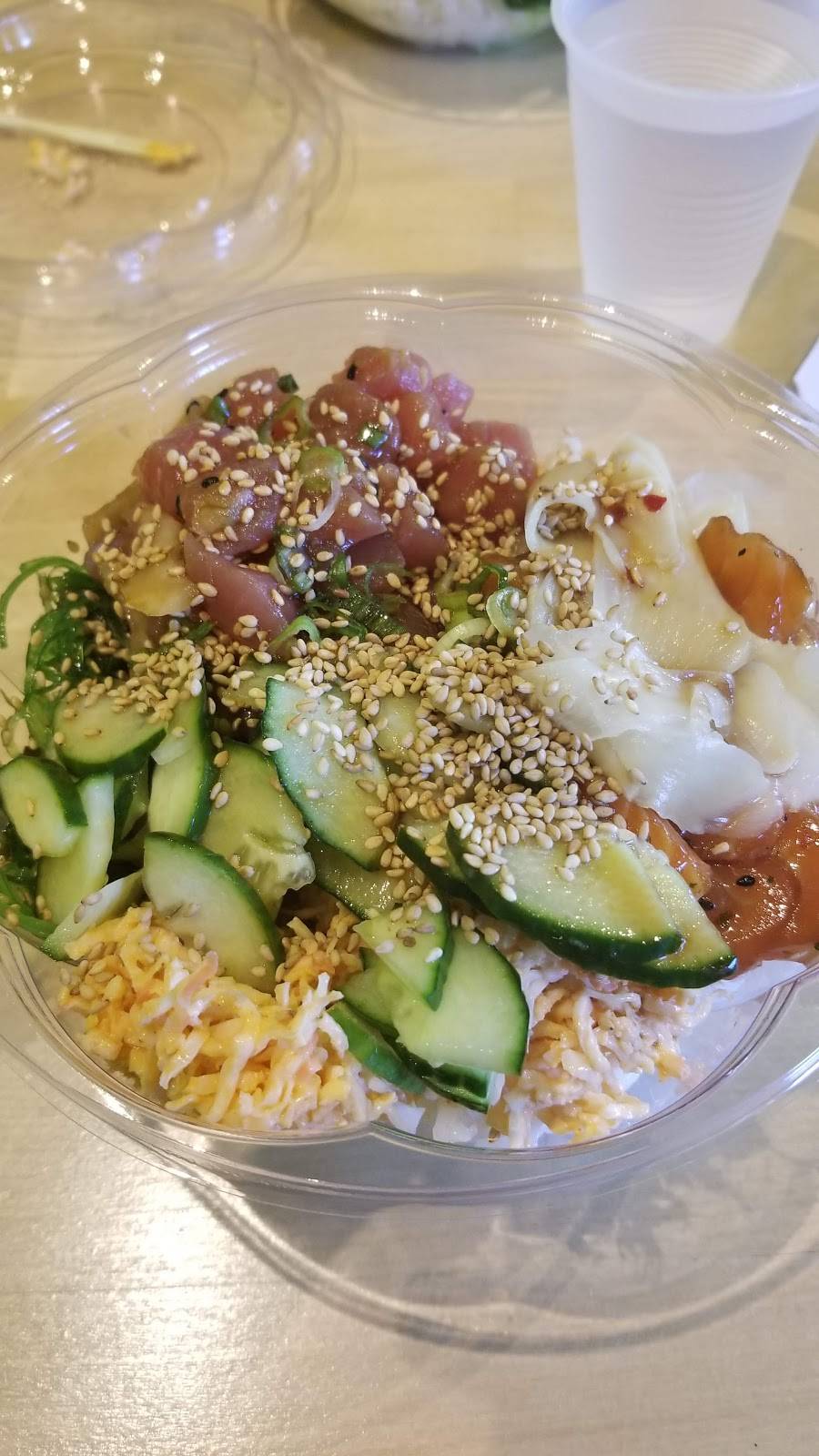 Ponzu Poke Bar | restaurant | 1051 Park Pl, San Mateo, CA 94403, USA | 6502359798 OR +1 650-235-9798