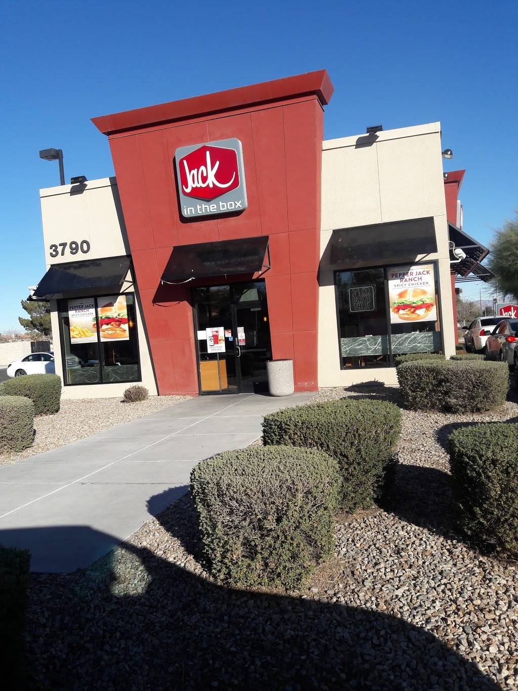 Jack in the Box | restaurant | 3790 E Tropicana Ave, Las Vegas, NV 89121, USA | 7024340093 OR +1 702-434-0093