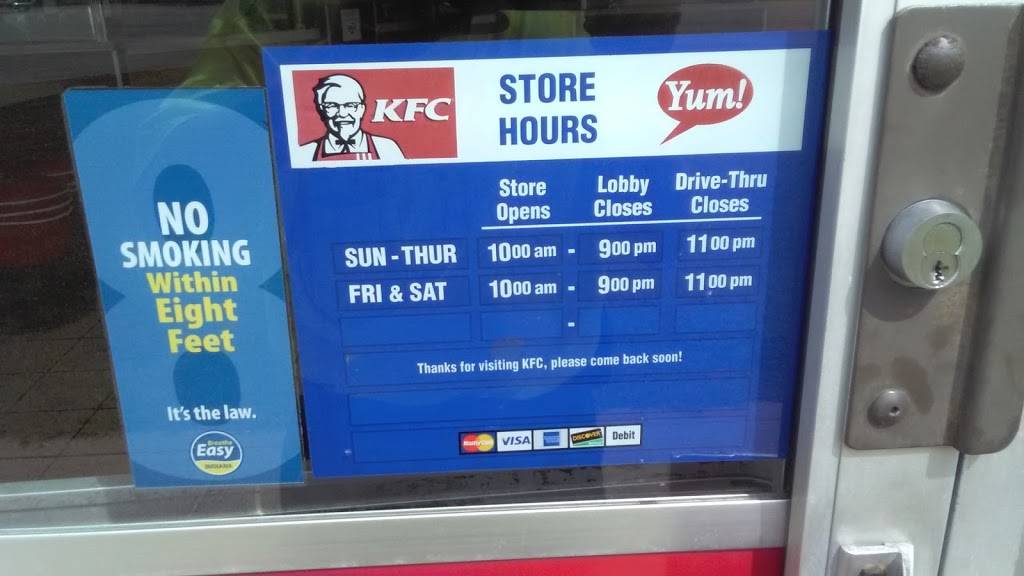 KFC | restaurant | 3704 W Washington St, Indianapolis, IN 46241, USA | 3177599859 OR +1 317-759-9859