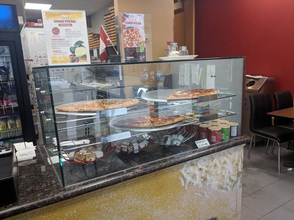 Ginos Pizza, Port Credit | restaurant | 129 Lakeshore Rd E D, Mississauga, ON L5G 1E5, Canada | 9059904466 OR +1 905-990-4466