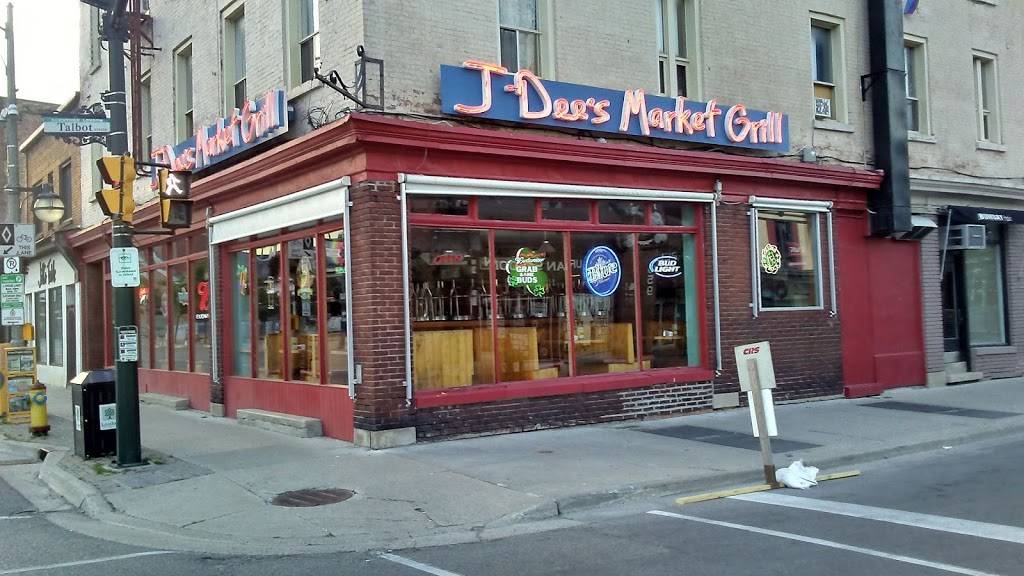 J-Dees Market Grill | restaurant | 109 King St, London, ON N6A 1C3, Canada | 5198588646 OR +1 519-858-8646