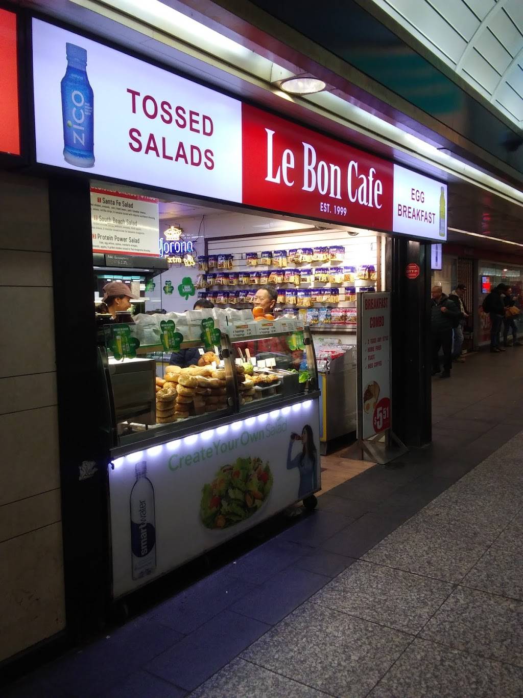 Le Bon Cafe | cafe | 1 Pennsylvania Plaza #1612, New York, NY 10119, USA | 2129475555 OR +1 212-947-5555