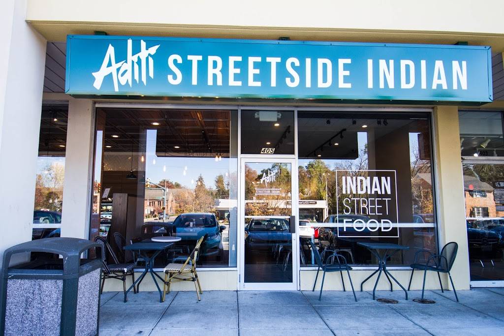 Aditi Streetside Indian | restaurant | 405 Maple Ave E, Vienna, VA 22180, USA | 7039380100 OR +1 703-938-0100