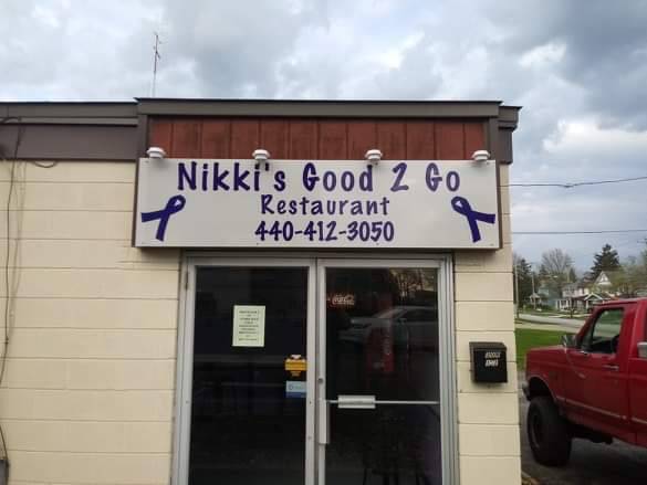 Nikki’s Good 2 Go Restaurant | restaurant | 308 1/2 E Broad St, Elyria, OH 44035, USA | 4404123050 OR +1 440-412-3050