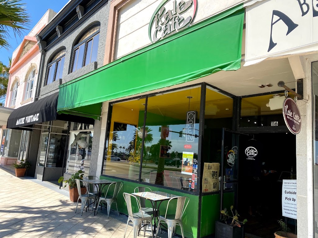 Kale Cafe Juice Bar & Vegan Cuisine | restaurant | 116 N Beach St, Daytona Beach, FL 32114, USA | 3868725097 OR +1 386-872-5097