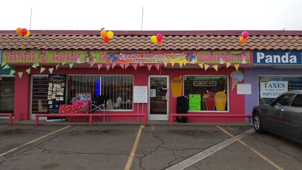RASPADOS "LA CHOFIS" | restaurant | 3012 N 16th St, Phoenix, AZ 85016, USA | 6232614424 OR +1 623-261-4424