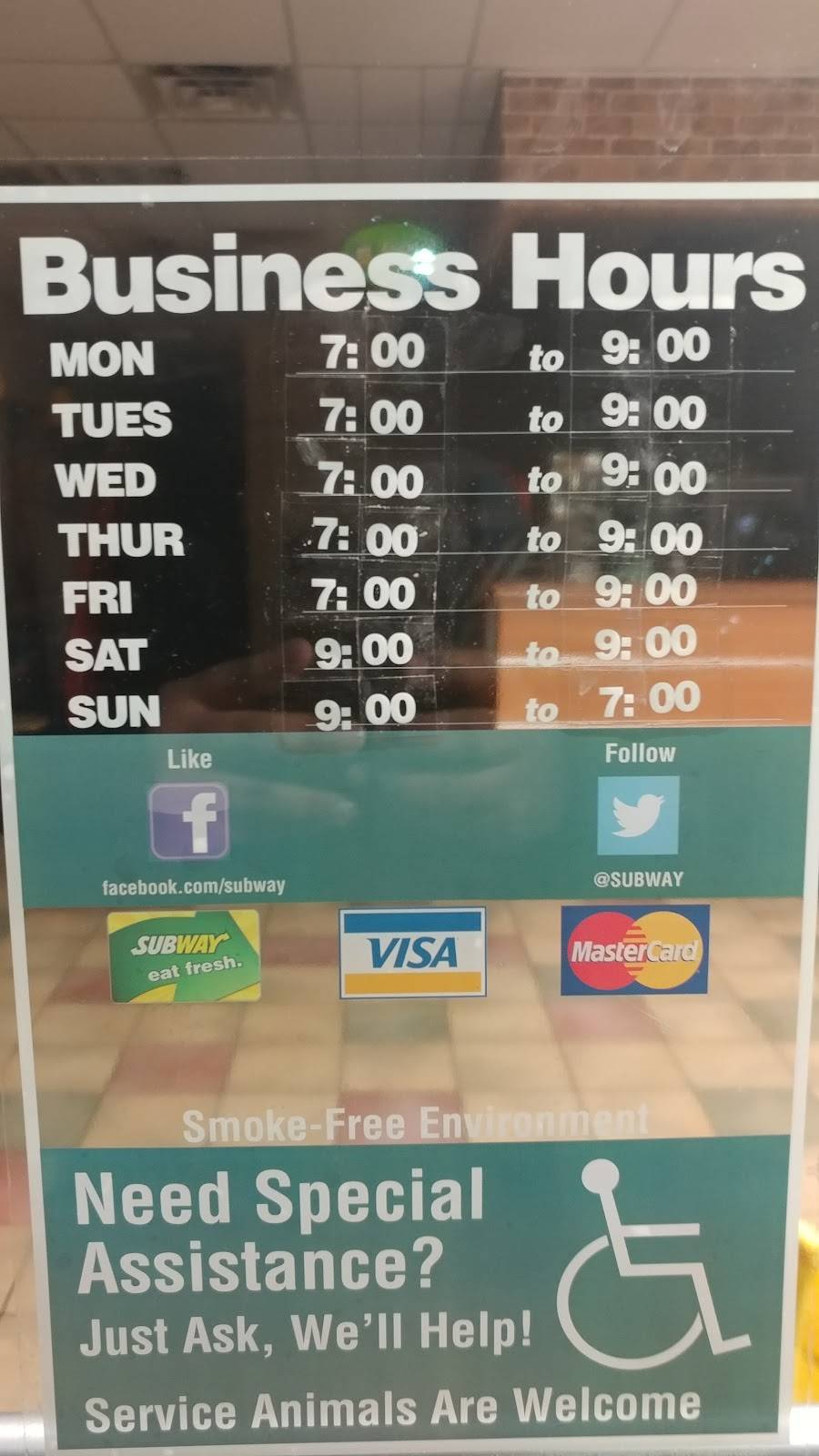 Subway | restaurant | 5819 Campbellton Rd SW, Atlanta, GA 30331, USA | 4043445063 OR +1 404-344-5063