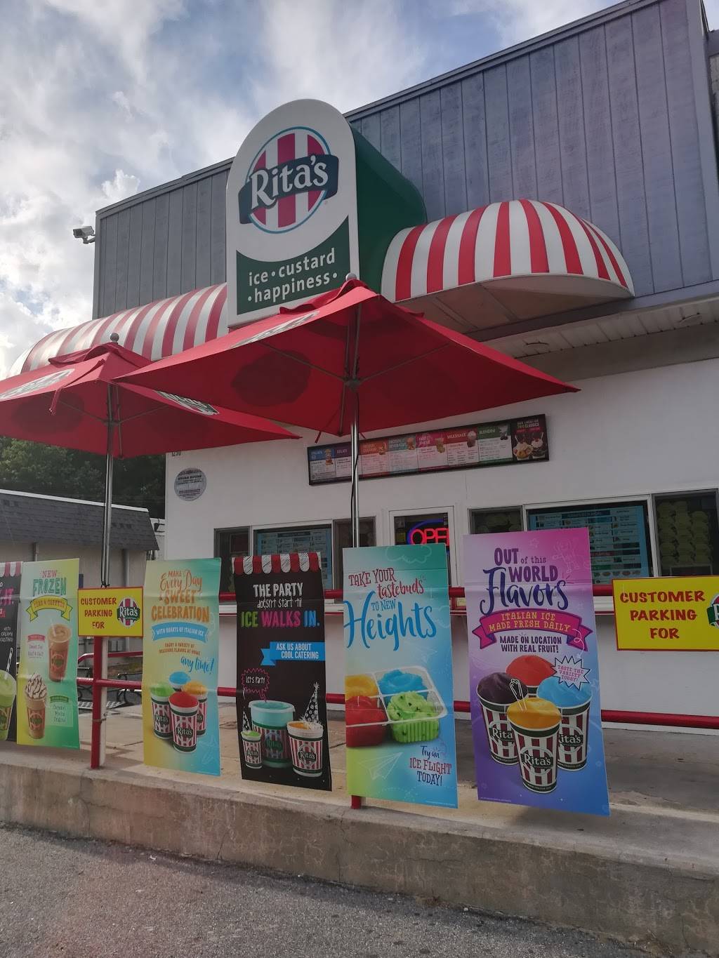 Ritas Italian Ice & Frozen Custard | restaurant | 1250 Norman Eskridge Hwy, Seaford, DE 19973, USA | 3025361930 OR +1 302-536-1930