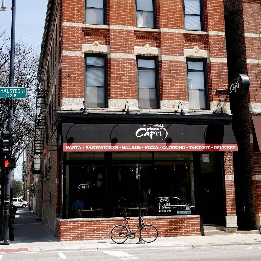 Pizza Capri | meal delivery | 1733 N Halsted St, Chicago, IL 60614, USA | 3122805700 OR +1 312-280-5700