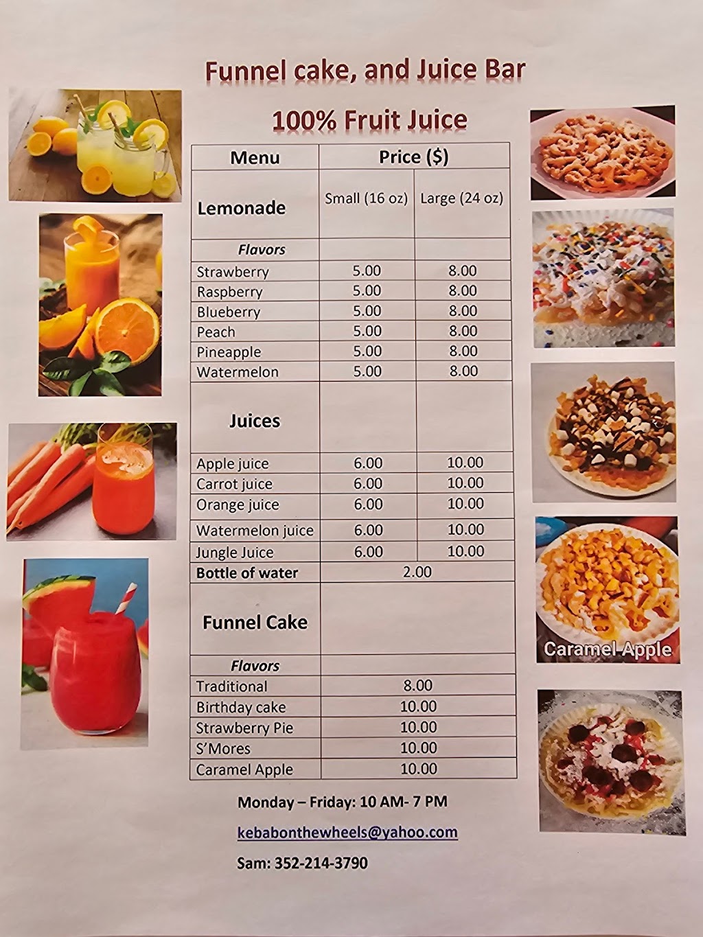 Kebab on the wheels | restaurant | 14 NW 7th Ave, Gainesville, FL 32601, USA | 3522143790 OR +1 352-214-3790