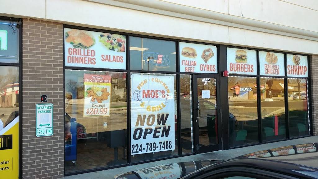 Moes Fish Chicken & Grill | restaurant | 2384 Sheridan Rd, Zion, IL 60099, USA | 2247897488 OR +1 224-789-7488