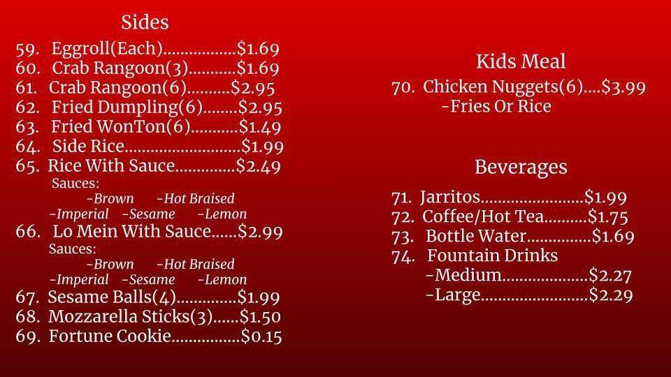 Imperial Palace Express | restaurant | 3404 W 13th St # 165, Grand Island, NE 68803, USA | 3083821688 OR +1 308-382-1688