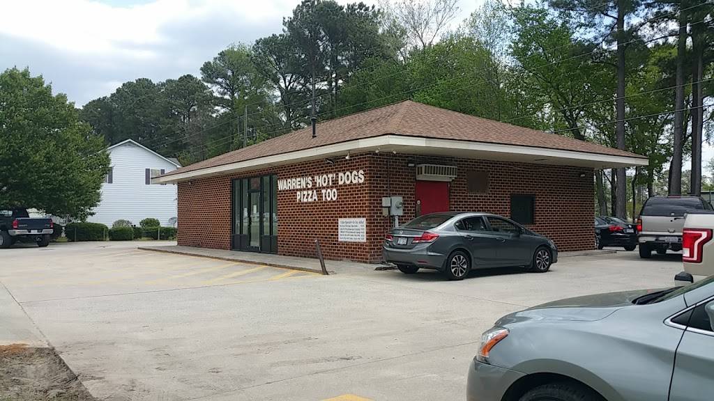 Warrens Hot Dogs | restaurant | 1938 N Memorial Dr, Greenville, NC 27834, USA | 2527523647 OR +1 252-752-3647